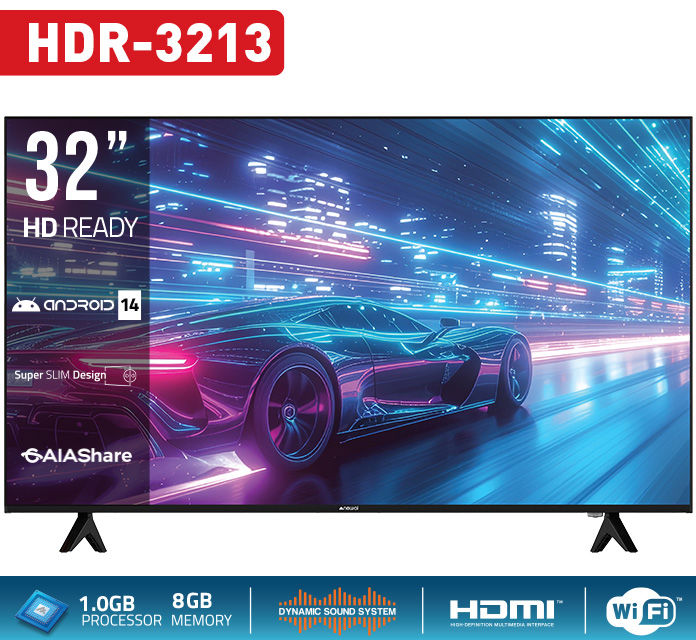 image شاشة 32 بوصة HD Ready سمارت - الصورة 1